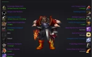 Conta wow TBC - pala prot / healer / warrior fury / tank