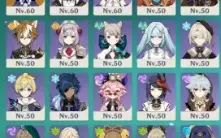 Furina C6+Bis Todos Os Arcontes! Ganyu C4! Builds feitas!