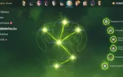 Furina C6+Bis Todos Os Arcontes! Ganyu C4! Builds feitas!