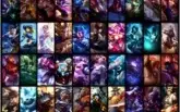 Conta unranked com 91 skins e 105 champs no total - barato!