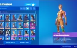 Conta Fortnite, ikonic, minty, salve o mundo com v-bucks etc
