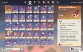 CONTA GENSHIN IMPACT AR34 -> Diluc + Mona