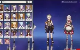 AR 52 - HUTAO, AYAKA, KLEE, KEQING, QIQI