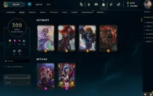 Conta Lol - Unrakend, Todos Os Champs, 300 Skins, 6700 De Rp