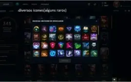 CONTA LEVEL 46, 129+1 CAMPEÕES, 39 SKINS, 2 LENDÁRIAS