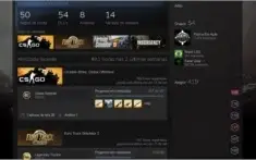 Conta steam nível 36, 50 jogos.