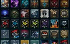 Conta LOL LVL 122 com 365 Skins e 259 Diamante+