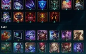 Conta LOL LVL 122 com 365 Skins e 259 Diamante+