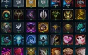 Conta LOL LVL 122 com 365 Skins e 259 Diamante+