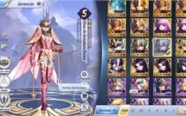 SAINT SEIYA AWAKENING - COM GEMAS AVANÇADAS E LIVROS