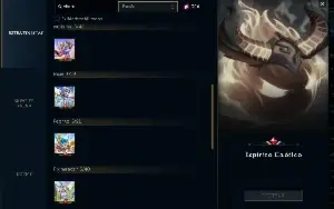 Conta LOL + TFT. 318 skins e muitos itens cosmeticos tft