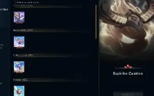 Conta LOL + TFT. 318 skins e muitos itens cosmeticos tft