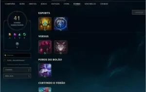CONTA LOL PARA RUSH ELO