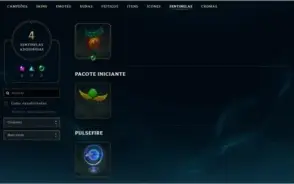 CONTA LOL PARA RUSH ELO