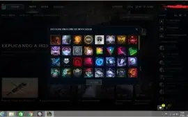 conta de league of legends muito barato