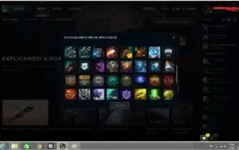 conta de league of legends muito barato