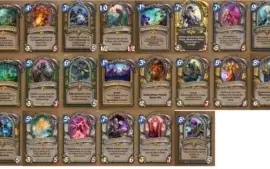 Conta Heartstone com 88 lendárias