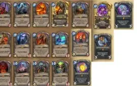 Conta Heartstone com 88 lendárias