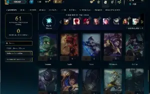 Bronze 4 com 55 Champs e 16 Skins