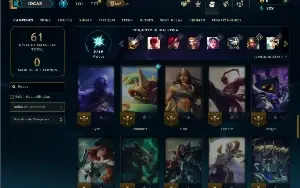 Bronze 4 com 55 Champs e 16 Skins
