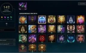 Conta lol - 180 skins