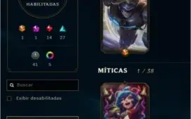 Conta lol - 180 skins