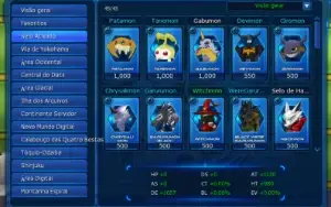 Conta Ladmo Mid - Omegamon ( SUSANOO + ITEM AOX + GOAT )