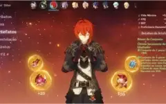 [AR50] DILUC - VENTI - QIQI - KEQING + 13 PERSONAGENS 4*