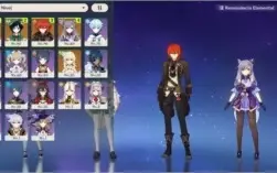 [AR50] DILUC - VENTI - QIQI - KEQING + 13 PERSONAGENS 4*