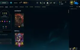 league of legends conta nfa ex diamante inativa  119 skins