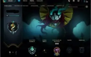 Conta platina 4 94 campeões com skins