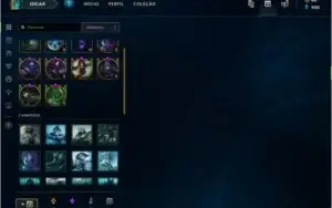 Conta platina 4 94 campeões com skins