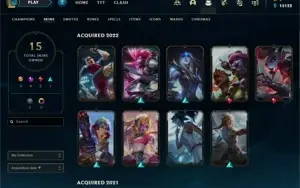 Conta LoL GM (grão-mestre) 600+ PDL com dia stackado (BR)