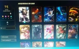 Conta Ouro 4 / 75 skins