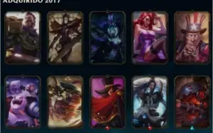 Conta Lol Gold