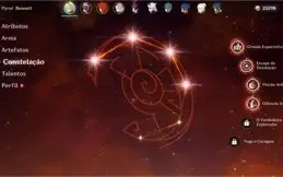 Conta Genshin Impact AR51 Itto, Albedo, Gorou, e armas 5*