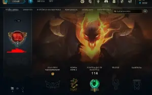 Conta Lol Nivel 58
