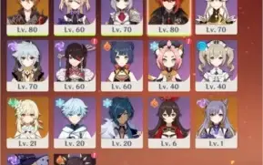 CONTA GENSHIN - DILUC C1, KEQING, CHILDE, ALLOY