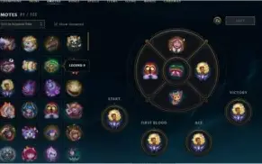 Conta de LoL Platina 4 com várias skins