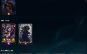 Conta de LoL Platina 4 com várias skins