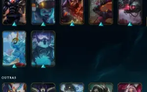 Conta LoL NFA Inativa - Nível 101, Main Top e Adc, 115 skins