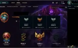 2 Contas League of Legends no Precinho