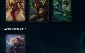 Conta level 30 unranked com skins legado e diversos loots.