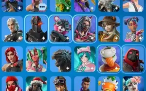 Conta fortnite com +200 Skins e modo Salve o Mundo Fundador