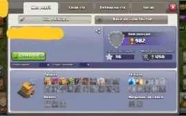 Clash of clans cv 6 100% full barato