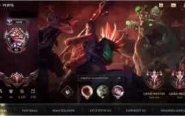 Conta grão mestre 42 skins