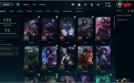 Conta LOL - 60 campeões - 25 Skins - Platina 4 - Honra 2