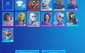 conta de fortnite c/ passe, club, pic 0 delay e vbucks