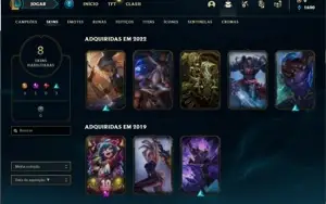 Conta Diamante 1 com 59% de Win rate