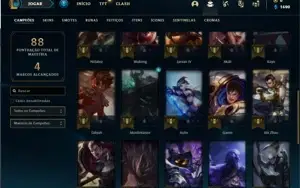 Conta Diamante 1 com 59% de Win rate